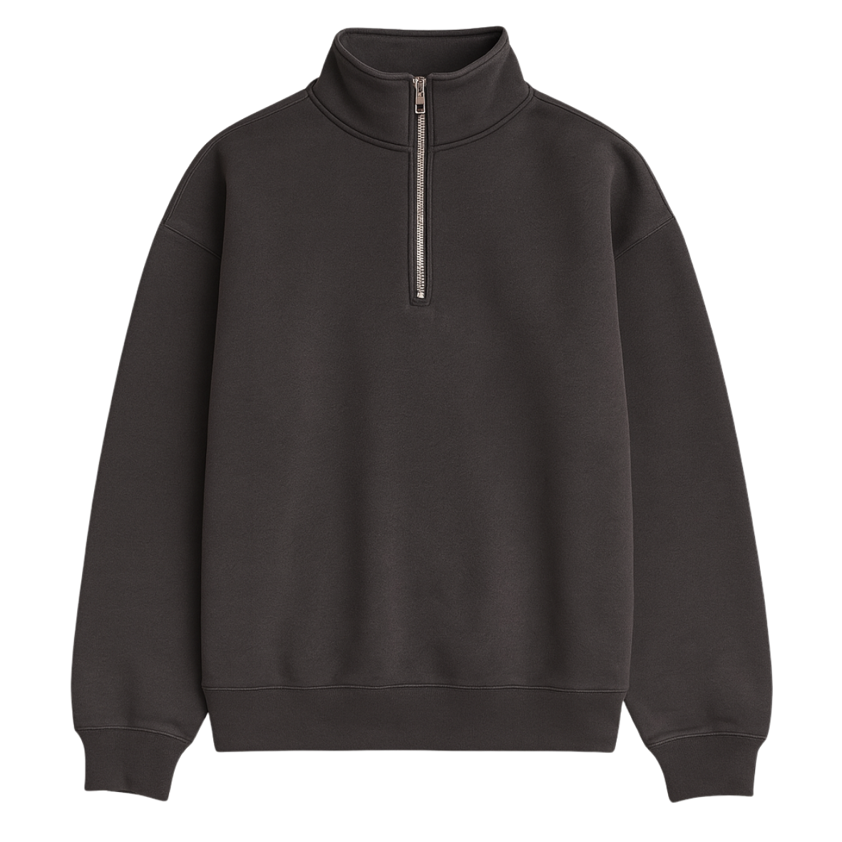 QUARTER ZIP – GREY