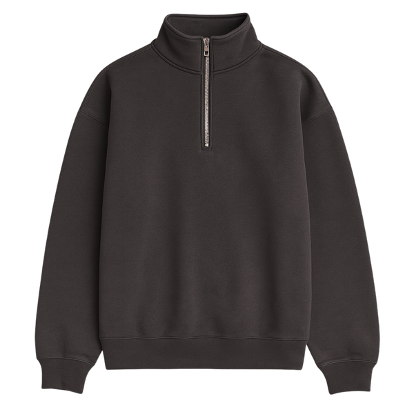QUARTER ZIP – GREY