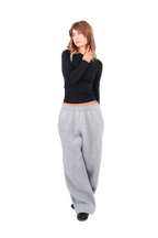 SWEATPANTS – HEATHERED GREY