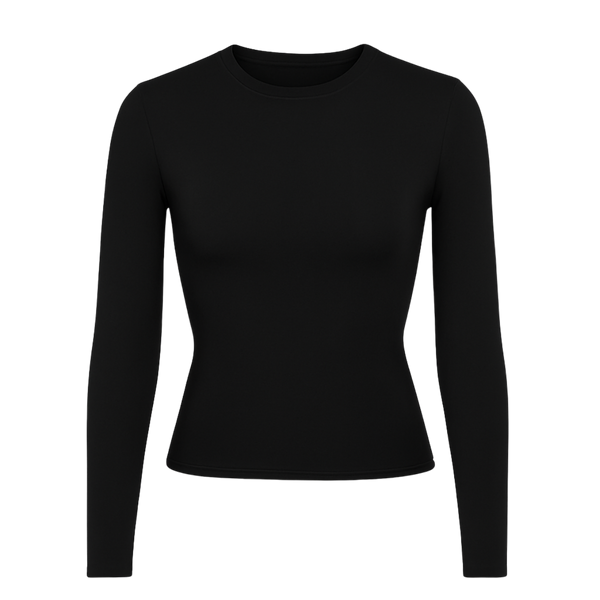 LONGSLEEVE TOP – BLACK