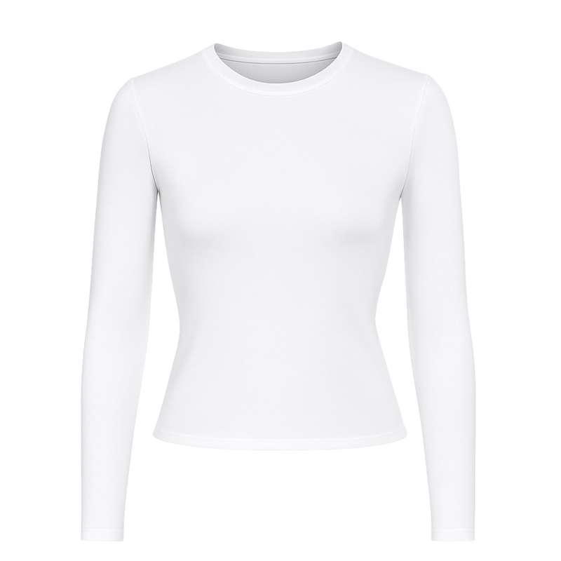 LONGSLEEVE TOP – WHITE