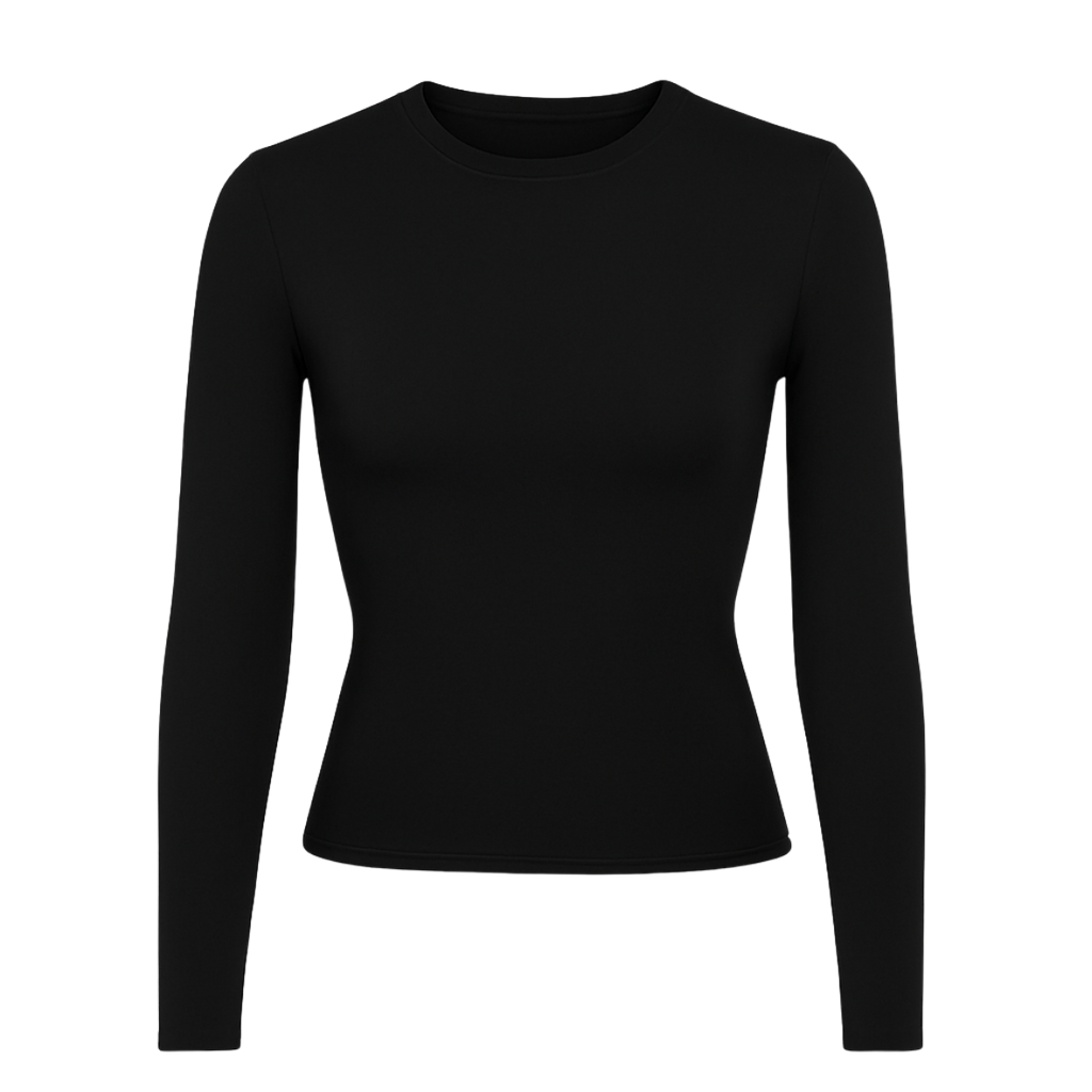 LONGSLEEVE TOP – BLACK