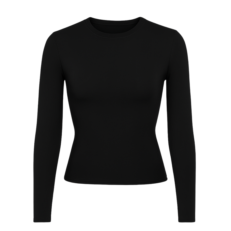 LONGSLEEVE TOP – BLACK