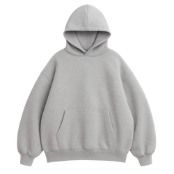 HOODIE – HEATHERED GREY
