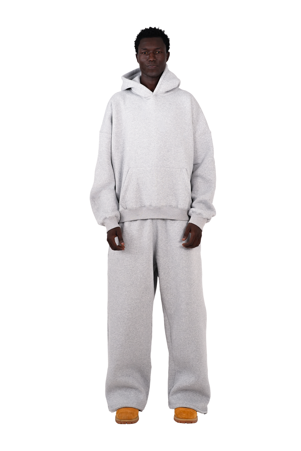 SWEATPANTS – HEATHERED GREY