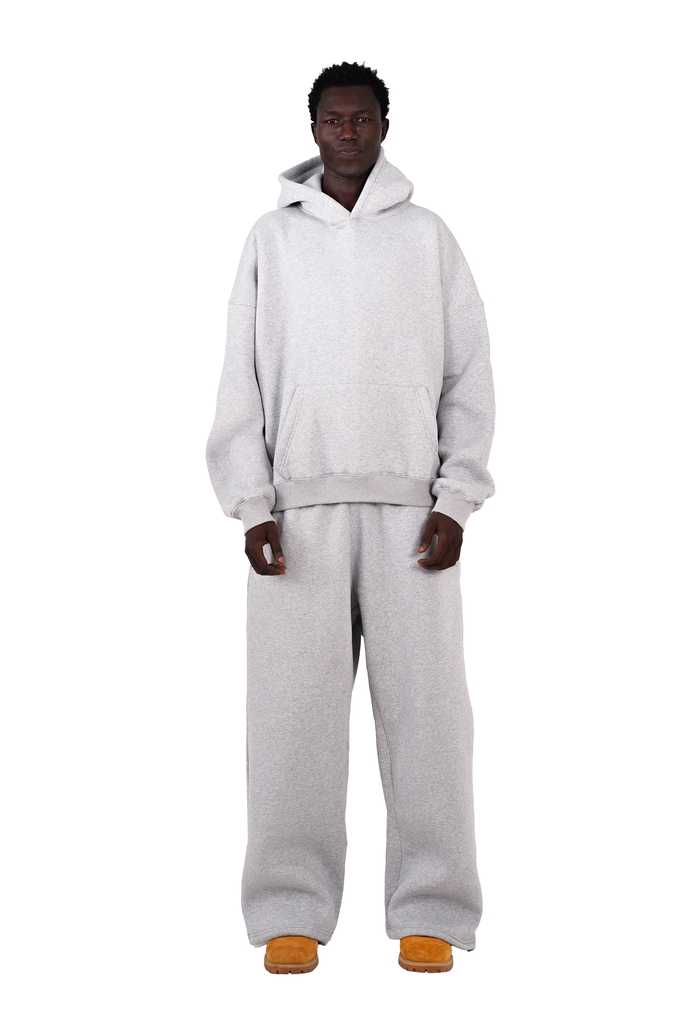 SWEATPANTS – HEATHERED GREY