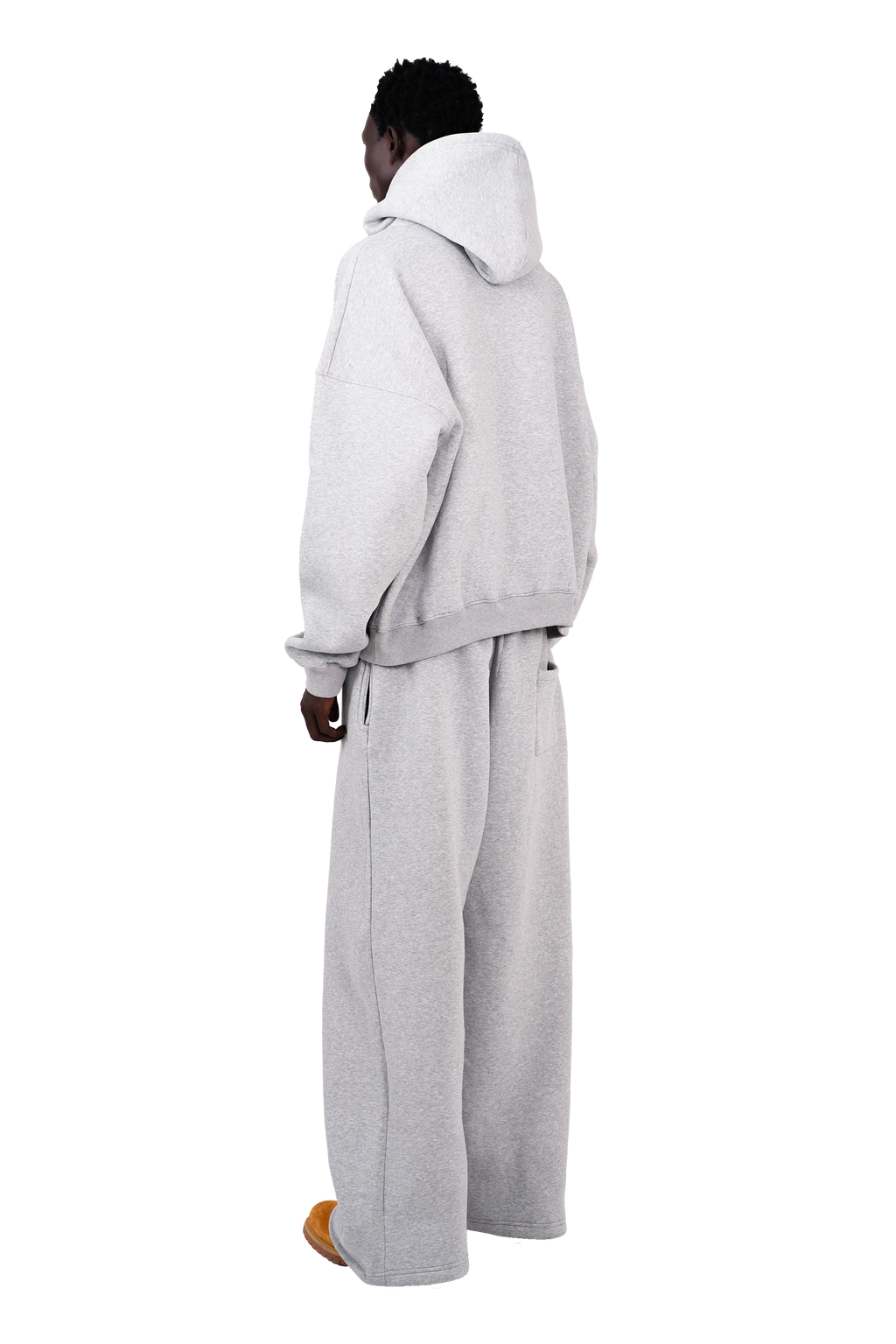 HOODIE – HEATHERED GREY