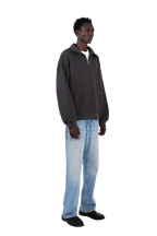 QUARTER ZIP – DARK GREY