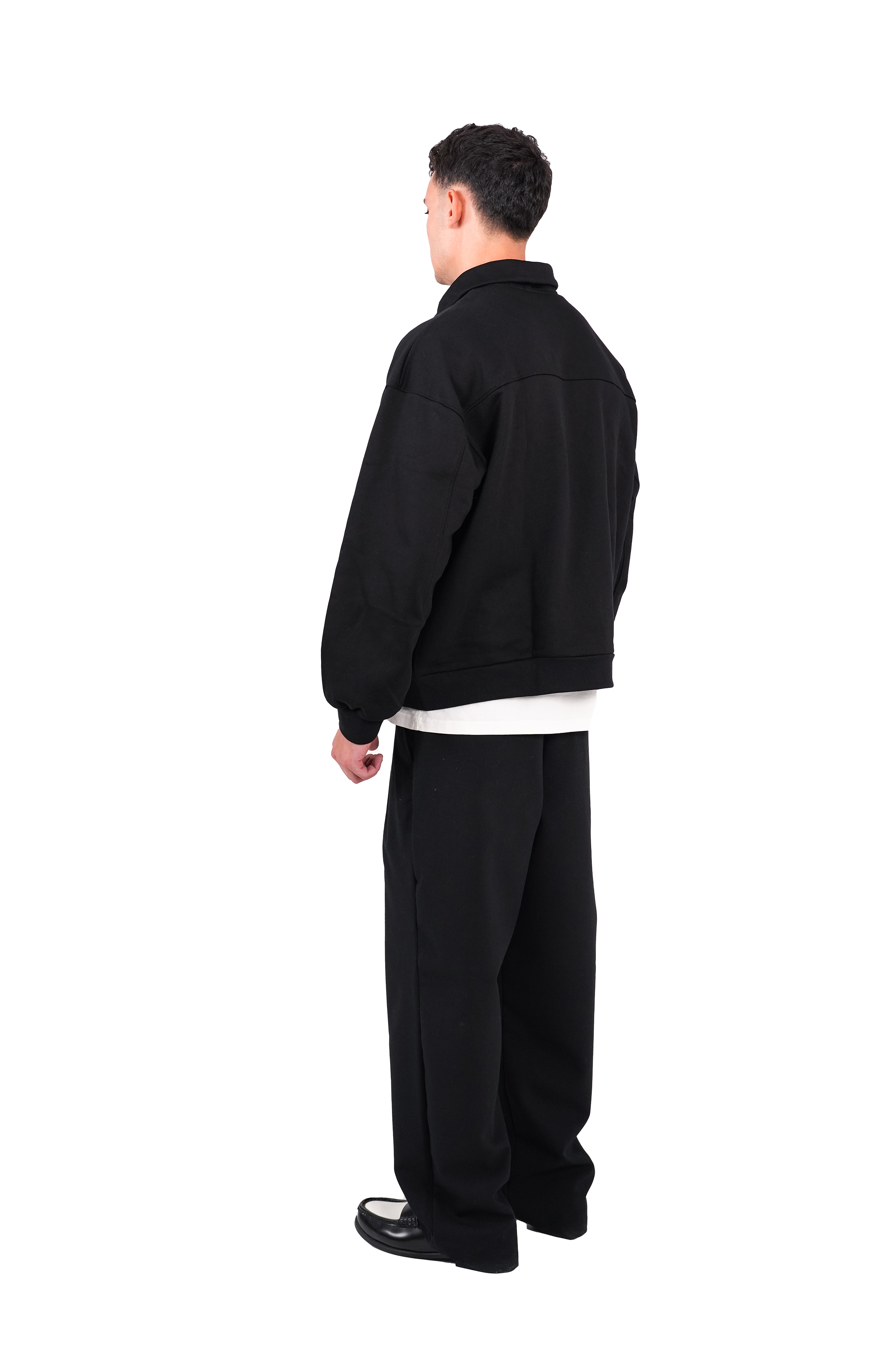 QUARTER ZIP – BLACK