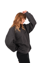 CREWNECK – DARK GREY