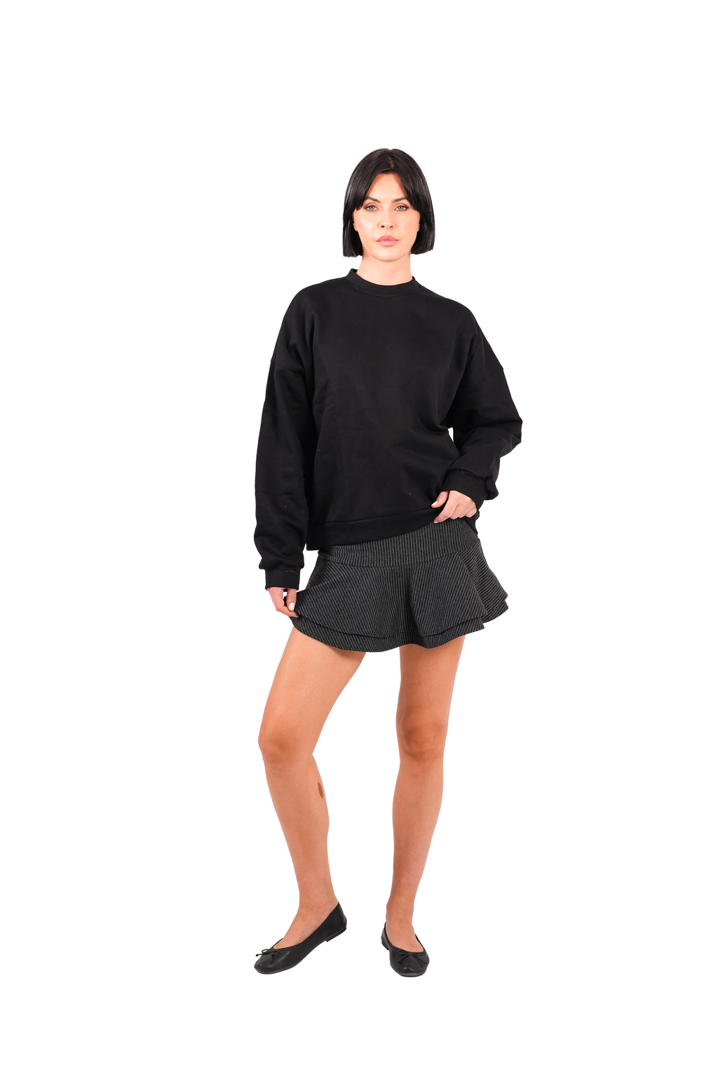 CREWNECK – BLACK