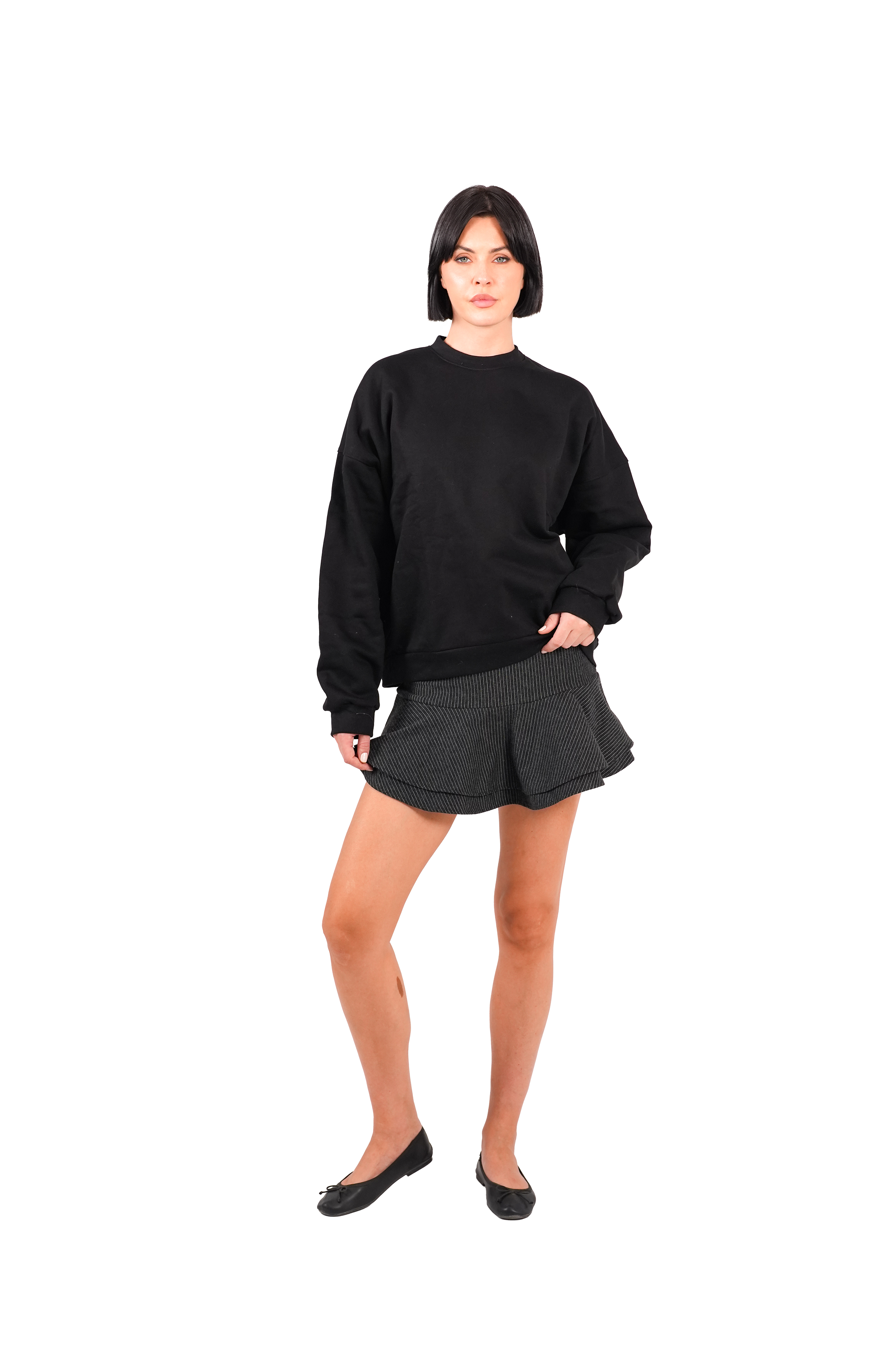 CREWNECK – BLACK