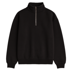 QUARTER ZIP – BLACK