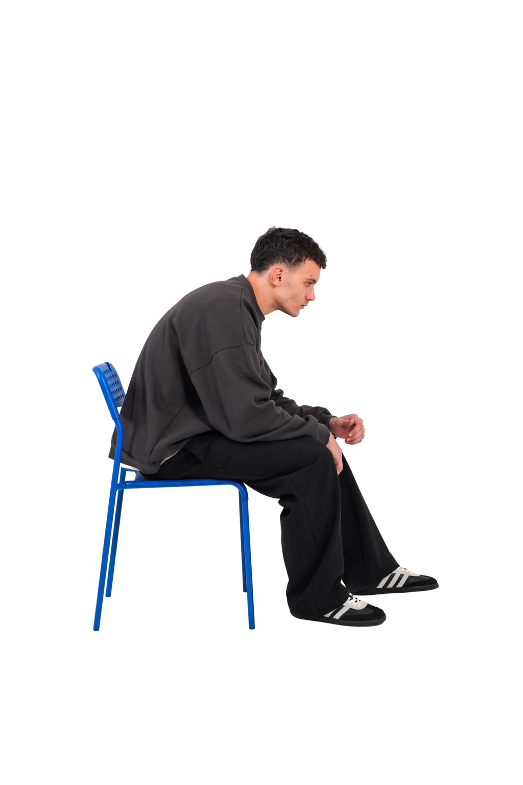 CREWNECK – DARK GREY